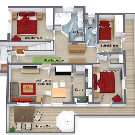 Apartment Haus Alpenheim 3 Tux